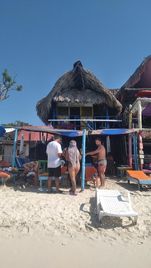 Cabana Luna Azul Playa Blanca Bagian luar foto