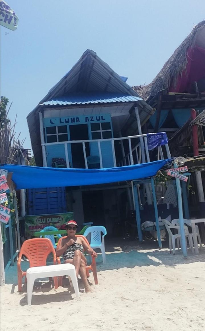 Cabana Luna Azul Playa Blanca Bagian luar foto